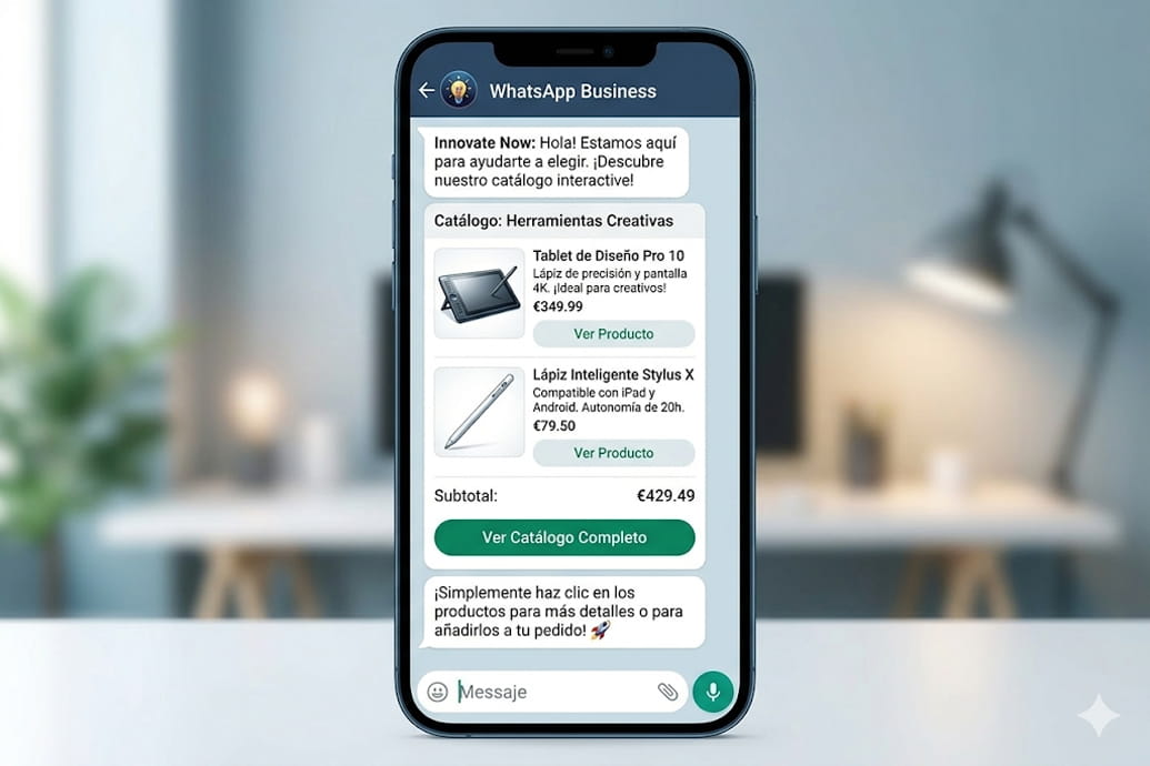 6 Ventajas Cruciales de Comprar por WhatsApp Uso de WhatsApp Business para catálogos y comercio conversacional